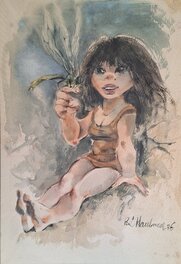 René Hausman - René Hausman - Laïyna - Original Illustration