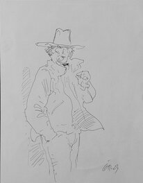 Jean Giraud - Blueberry - Illustration originale