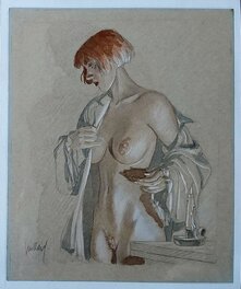 André Juillard - Arianne de Troil - Illustration originale