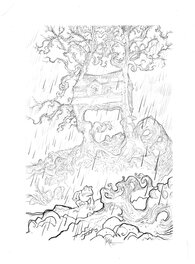 Bruno Maïorana - Garulfo - réf18 - Illustration originale