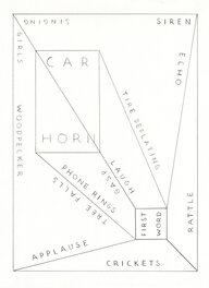Richard McGuire - Car Horn - Original Illustration