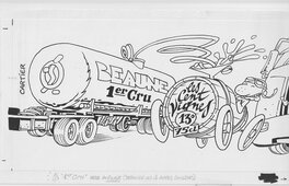 Éric Cartier - Beaune 1er Cru - Les Cent vignes - Illustration originale