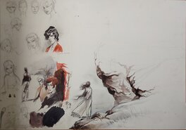Sambre - Planche originale