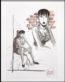 André Taymans - Caroline Baldwin - Illustration originale