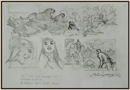 Tom Grindberg - Tom GRINDBERG  -  TARZAN - Original art