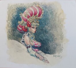 Jean-Baptiste Andréae - Manie Ganza - Illustration originale