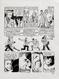 Catel - Quatuor - Planche originale