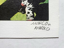Signé : MARCO  et  MARKO