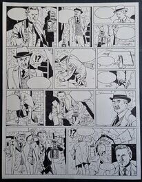 Frédéric Marniquet - Les mystères de Whitechapel -Sir Henry Chapman - planche originale - Comic Strip