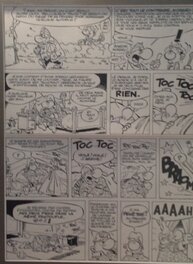 Greg - Achille Talon et le quadrumane optimiste - Planche originale