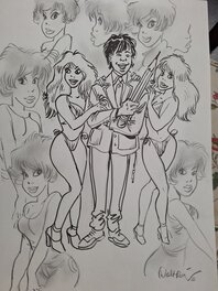 François Walthéry - Walthéry 007 - Original Illustration