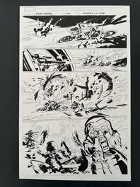 Roland Boschi - Planche Originale  Roland Boschi Ghost Rider : Heaven's on Fire #3 page 18 44X23 cm - Planche originale