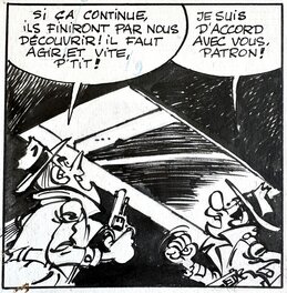 Berck - Sammy - Nuit blanche pour les gorilles - page 24 - planche originale - comic art b2 Berck - Sammy - Nuit blanche pour les gorilles - page 24 - planche originale - comic art b2