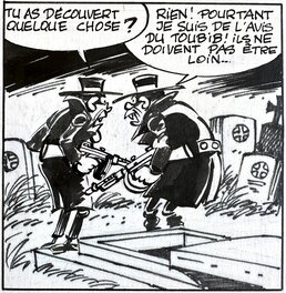 Berck - Sammy - Nuit blanche pour les gorilles - page 24 - planche originale - comic art c1 Berck - Sammy - Nuit blanche pour les gorilles - page 24 - planche originale - comic art c1
