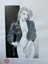 Alessandro Bocci - Hommage à Manara - Comic Strip