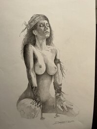 Joaquin Rodriguez Ramal - Elektra - Original Illustration