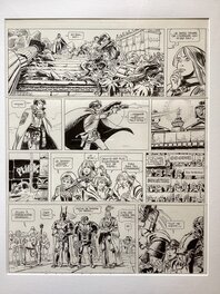 Jean Claude Mézières - Valerian , Les héros de l’Equinoxe - Planche originale