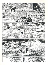 Éric Henninot - Fils du soleil - Planche originale