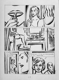 Loustal - White Sonya - Planche originale