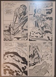 jack kirby et stan lee - Jack KIRBY STAN LEE THE FANTASTIC FOUR - Planche originale