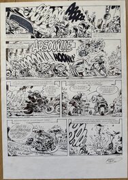 Joe Bar Team - Planche originale