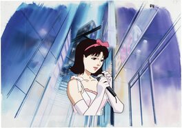 Satoshi Kon - Perfect Blue Mima Kirigoe cellulo, fond et doga de production originaux (Madhouse, 1997) - Œuvre originale