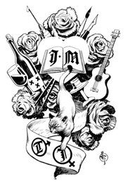 Mark Schultz - Birthday Card - Original Illustration