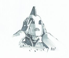 Gene Ha - The Rocketeer - Original Illustration
