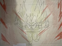 Akira Toriyama - Doga super vegeta - Original art