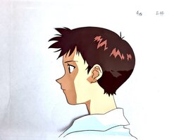 Neon Genesis Evangelion Shinji Cellulo de production générique (Gainax, c. 1995-96)