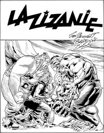 Joe Bennett - La Zizanie Astérix et Obélix VS Hulk - Couverture originale
