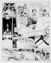 Jean-Claude Mézières - Valérian - L'Ambassadeur des Ombres - Planche originale