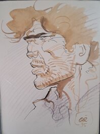 Jean Giraud - Blueberry's ORIGINAL PAR JEAN GIRAUD 40 ans plus tard - Illustration originale