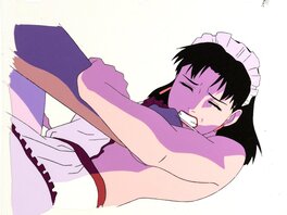 Satoshi Kon - Kon, Perfect Blue,  Mima J-Pop Star, scène clef, cellulo original de production (Studio Madhouse, 1997) - Œuvre originale