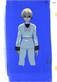 Hunter x Hunter, Kurapika, cellulo de production et fond originaux (Nippon Animation, 1999-2014)