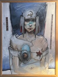 Une peinture au mur Une peinture au mur