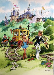Dany - Rozebottel en Duifje (Olivier Rameau et Colombe) - Comic Strip