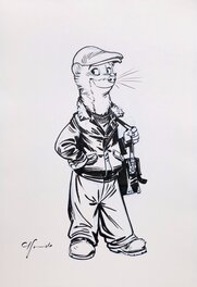 Juanjo Guarnido - Blacksad (Weekly) - Planche originale
