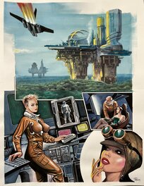 John Heijink - Kapitei Kreis 6 - Planche originale
