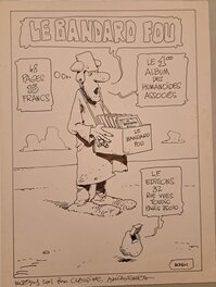 Moebius - Le BANDARD FOU PUB HUMANO ANNEES 70 MOEBIUS SIMILAIRE A LA COUVERTURE - Comic Strip