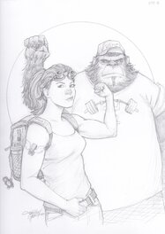 Terry Moore - Motorgirl - Comic Strip