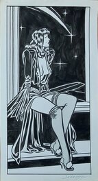 Roberto Baldazzini - Narda - Illustration originale