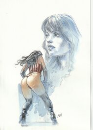 Andrea Iula - Druuna - Illustration originale