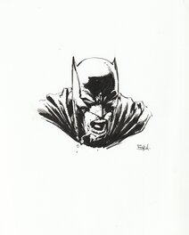 David Finch - Batman berserk - Illustration originale