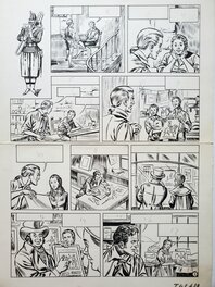 ???? - Paru dans le journal TINTIN : n°43 ??? - Planche originale