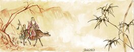 Pierre Taranzano - Lao Tseu - Original Illustration