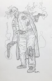 Geof Darrow - Hard boiled - Illustration originale
