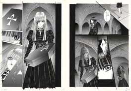 Senno Knife - Evil Doll - La déesse de la Mort (Goddess of Death) | pgs 10&11 | Senno Knife - Planche originale