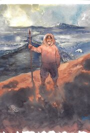 Jean-Paul Krassinsky - De pierre et d'os - Planche originale 14 - Planche originale