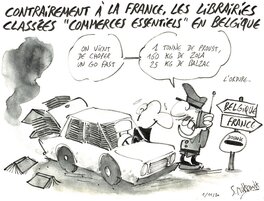 Simon Mitteault - Librairies - Illustration originale